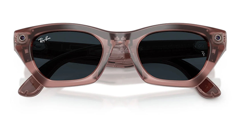 RAYBAN META RW4015 (GEN 3) ZENA 69161Z 49 SUNGLASS - Transparent Brown/Grey Transitions / 49 - Sunglasses