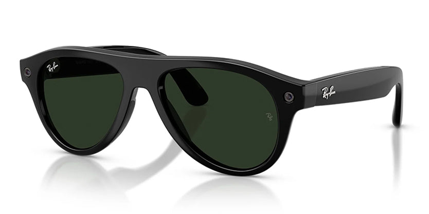 RAYBAN META RW4016 (GEN 3) AVIATOR 601/1M 54 SUNGLASS - Black/Graphite Green Transitions / 54 - Sunglasses