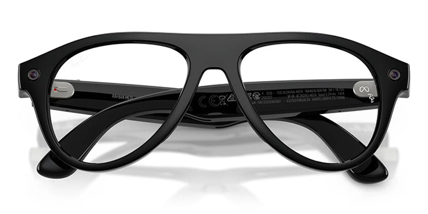 RAYBAN META RW4016 (GEN 3) AVIATOR 601/1M 54 SUNGLASS - Black/Graphite Green Transitions / 54 - Sunglasses