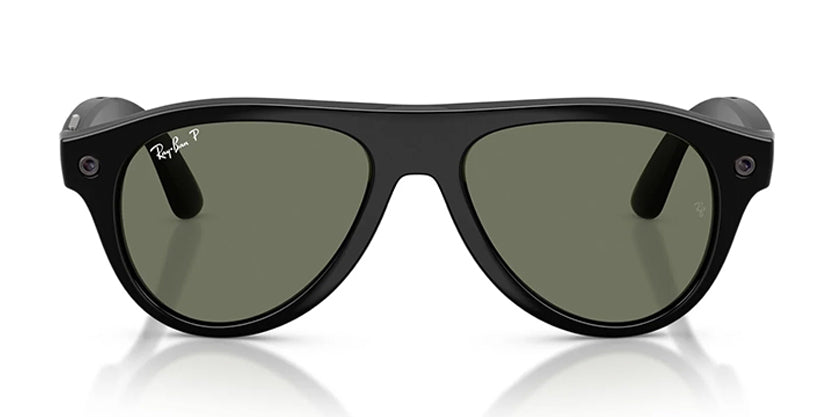 RAYBAN META RW4016 (GEN 3) AVIATOR 601/9A 54 SUNGLASS - Black/G-15 Green / 54 - Sunglasses