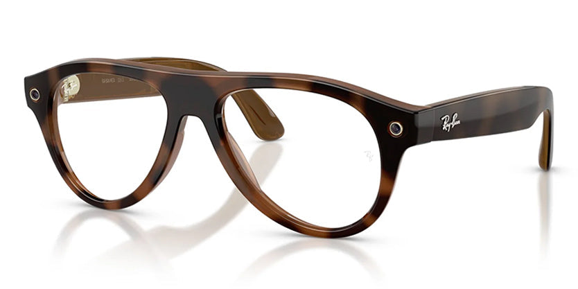 RAYBAN META RW4016 (GEN 3) AVIATOR 6905M4 54 SUNGLASS - Havana Tortoise/Brown Transitions / 54 - Sunglasses
