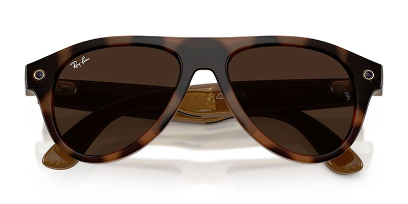 RAYBAN META RW4016 (GEN 3) AVIATOR 6905M4 54 SUNGLASS - Havana Tortoise/Brown Transitions / 54 - Sunglasses