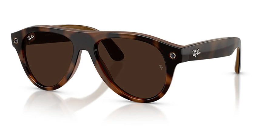 RAYBAN META RW4016 (GEN 3) AVIATOR 6905M4 54 SUNGLASS - Havana Tortoise/Brown Transitions / 54 - Sunglasses