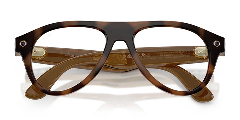 RAYBAN META RW4016 (GEN 3) AVIATOR 6905M4 54 SUNGLASS - Havana Tortoise/Brown Transitions / 54 - Sunglasses