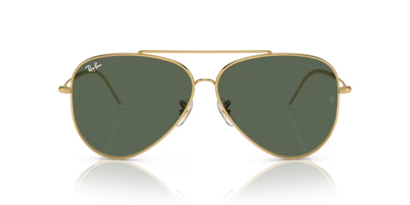 RAYBAN RB 0101S 001/VR SUNGLASS - 62 / Gold - Sunglasses