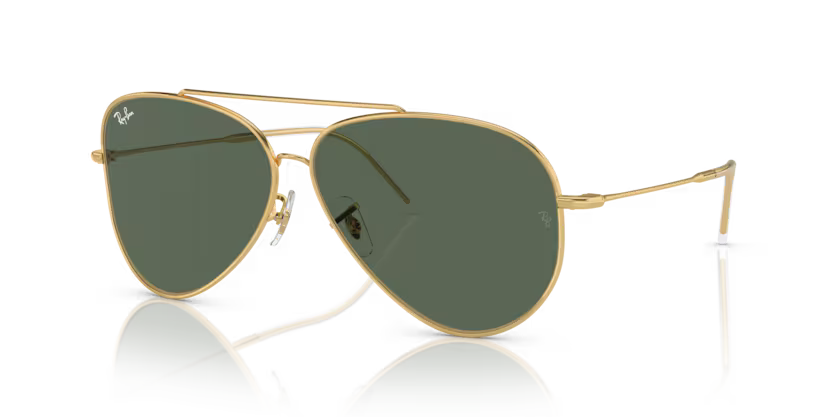 RAYBAN RB 0101S 001/VR SUNGLASS - 62 / Gold - Sunglasses