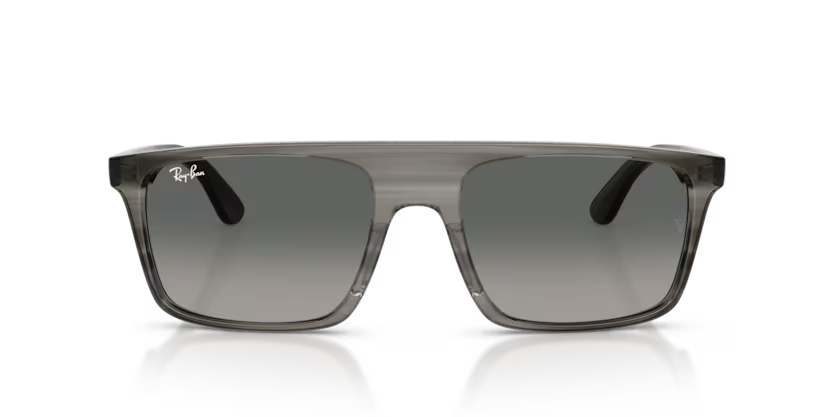 RAYBAN RB 2222 1438/71 SUNGLASS - 55 / Striped grey - Sunglasses