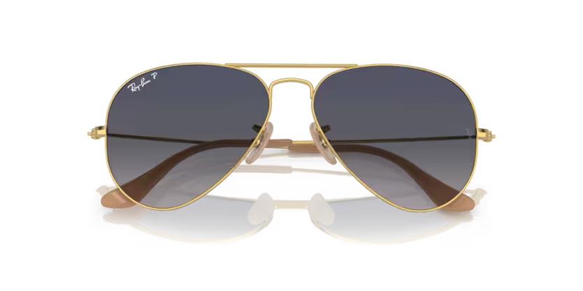 RAYBAN RB 3025I 001/78 SUNGLASS - 62 / Gold - Sunglasses