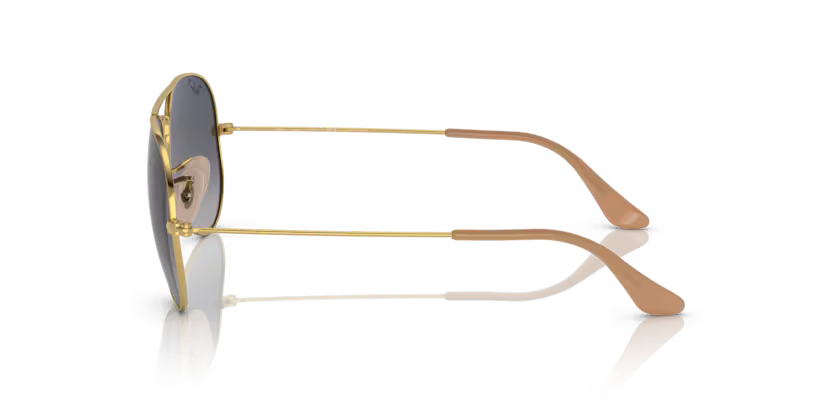 RAYBAN RB 3025I 001/78 SUNGLASS - 62 / Gold - Sunglasses