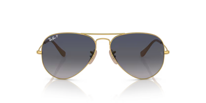 RAYBAN RB 3025I 001/78 SUNGLASS - 62 / Gold - Sunglasses