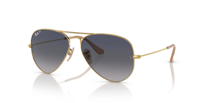 RAYBAN RB 3025I 001/78 SUNGLASS - 62 / Gold - Sunglasses
