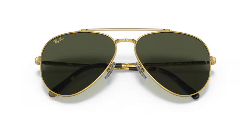 RAYBAN RB 3625 9196/31 SUNGLASS - 58 / Gold - Sunglasses