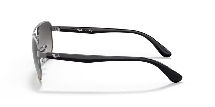 RAYBAN RB 3693I 004/11 SUNGLASS - 56 / Gun Metal - Sunglasses