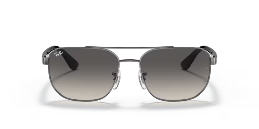 RAYBAN RB 3693I 004/11 SUNGLASS - 56 / Gun Metal - Sunglasses