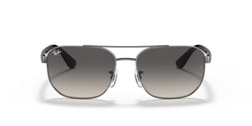 RAYBAN RB 3693I 004/11 SUNGLASS - 56 / Gun Metal - Sunglasses