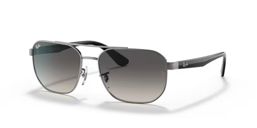RAYBAN RB 3693I 004/11 SUNGLASS - 56 / Gun Metal - Sunglasses