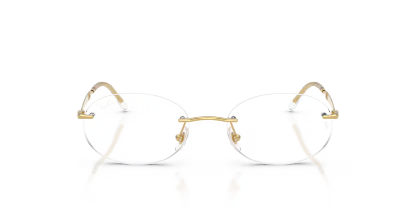 RAYBAN RB 3767V 2500 FRAME - 52 / Gold - Eyeglasses