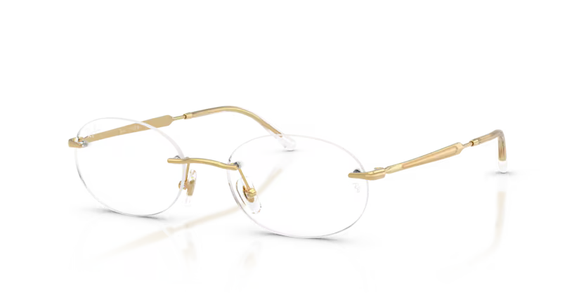 RAYBAN RB 3767V 2500 FRAME - 52 / Gold - Eyeglasses