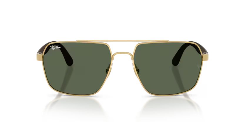 RAYBAN RB 3785I 001/71 SUNGLASS - 58 / Gold - Sunglasses