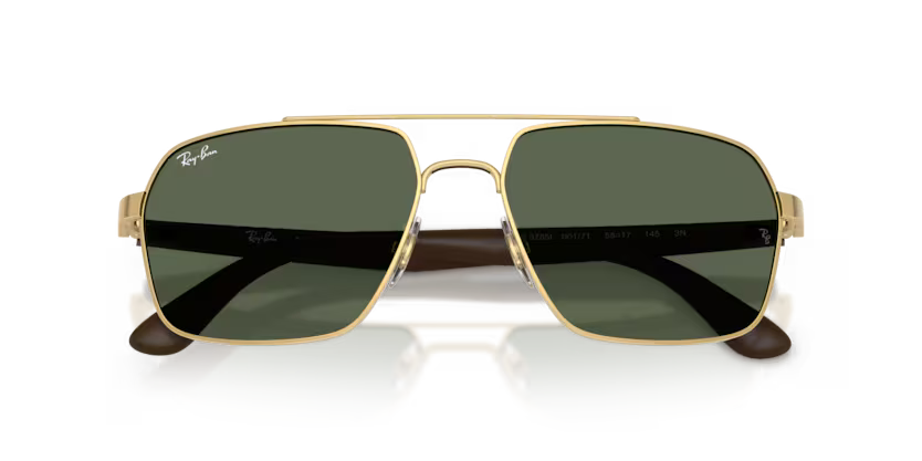 RAYBAN RB 3785I 001/71 SUNGLASS - 58 / Gold - Sunglasses
