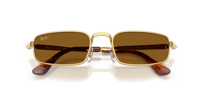 RAYBAN RB 3927 001/33 SUNGLASS - 54 / Gold - Sunglasses