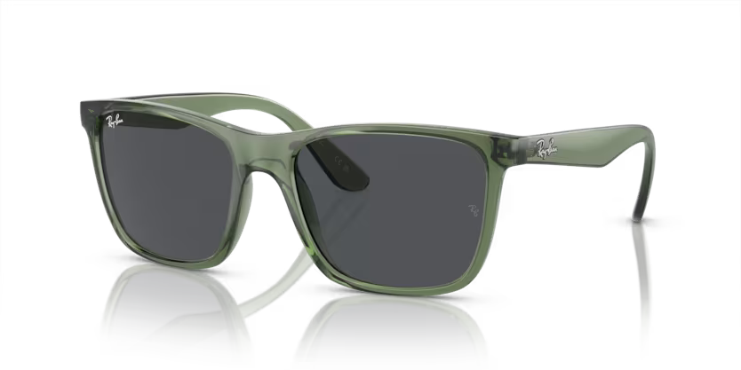 RAYBAN RB 4349I 677187 SUNGLASS - 56 / Green - Sunglasses