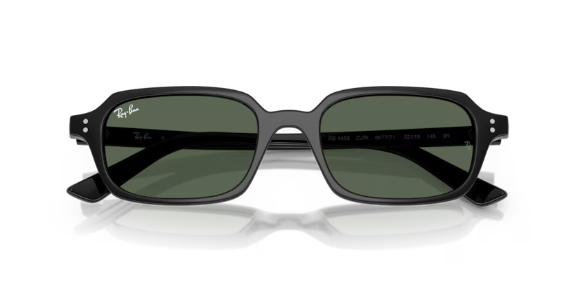 RAYBAN RB 4455 6677/71 SUNGLASS - 52 / Black - Sunglasses