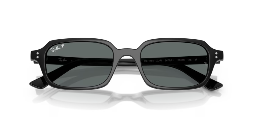 RAYBAN RB 4455 6677/81 SUNGLASS - 53 / Black - Sunglasses
