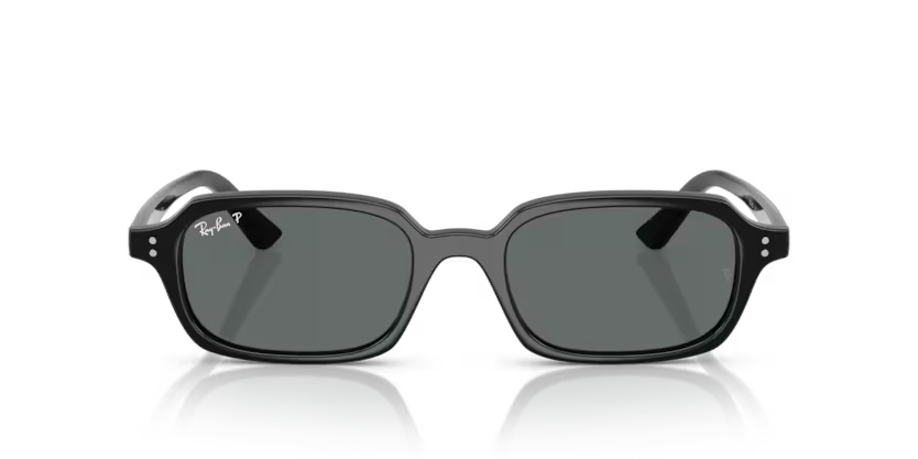 RAYBAN RB 4455 6677/81 SUNGLASS - 53 / Black - Sunglasses