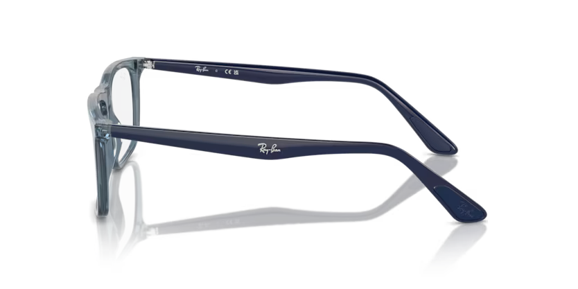 RAYBAN RB 5389I 8371 FRAME - 54 / TRANSPARENT BLUE - Eyeglasses