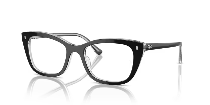RAY BAN RB 5433 2034 FRAME - 50 / Black - Eyeglasses
