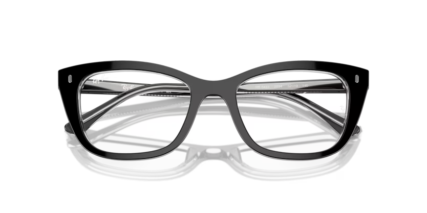 RAY BAN RB 5433 2034 FRAME - 50 / Black - Eyeglasses