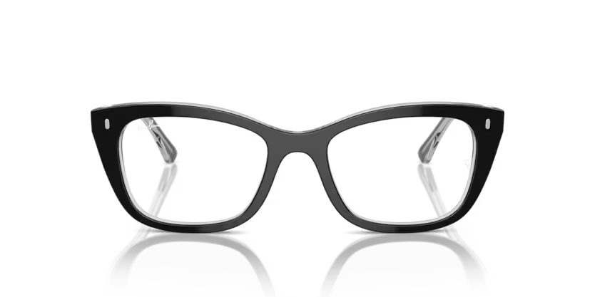 RAY BAN RB 5433 2034 FRAME - 50 / Black - Eyeglasses