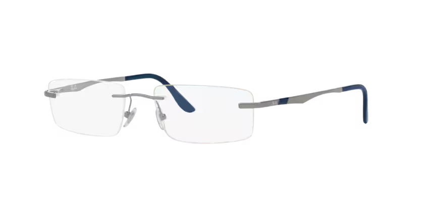 RAYBAN RB 6266I 2502 FRAME - 53 / Gun Metal - Eyeglasses