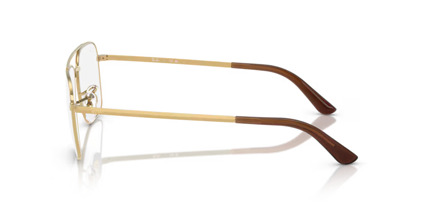 RAYBAN RB 6531I 2500 FRAME - 54 / Gold - Eyeglasses
