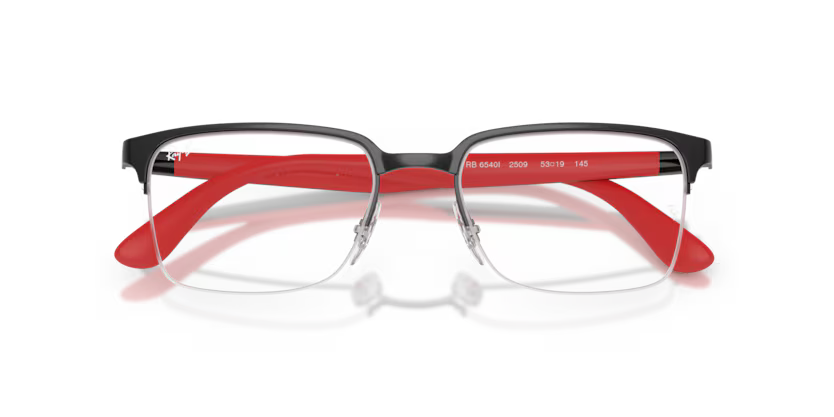 RAYBAN RB 6540I 2509 FRAME - 53 / Black - Eyeglasses
