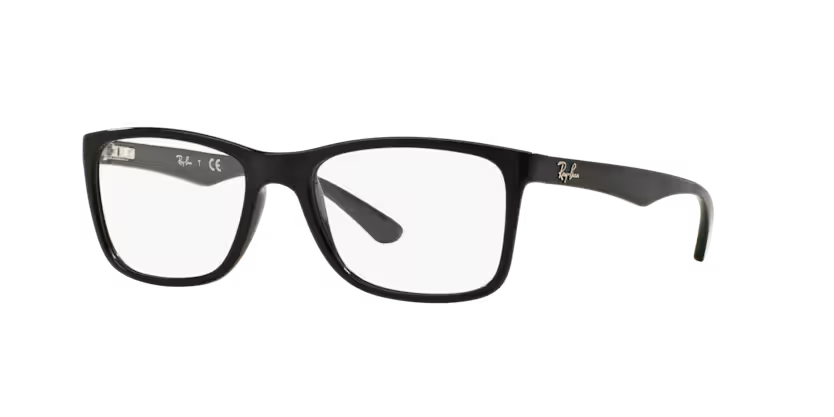 RAYBAN RB 7027I 2000 FRAME - Black - Eyeglasses