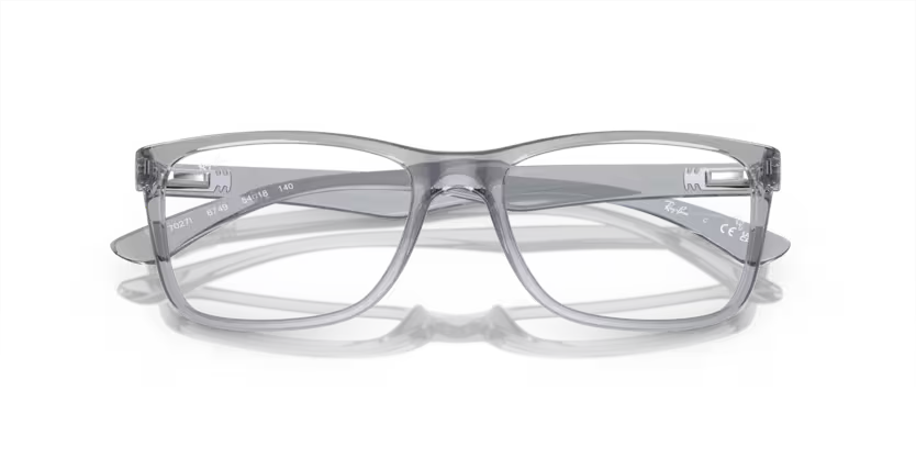 RAY BAN RB 7027I 6749 FRAME - 54 / Gray - Eyeglasses