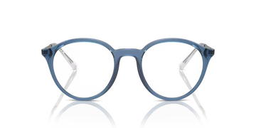 RAYBAN RB 7236I 6750 FRAME - 50 / TRANSPARENT BLUE - Eyeglasses