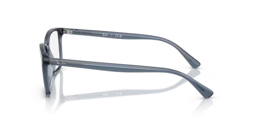 RAYBAN RB 7249I 8223 FRAME - 53 / TRANSPARENT BLUE - Eyeglasses