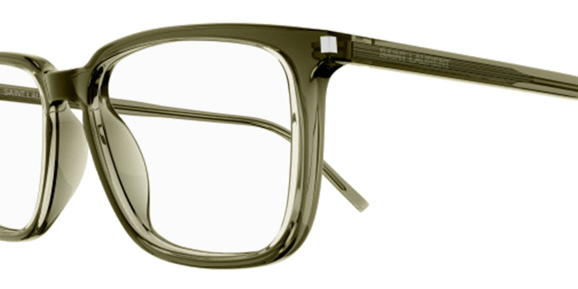 SAINT LAURENT SL645F 005 FRAME - Green / 55 - Eyeglasses