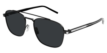 SAINT LAURENT SL665 001 SUNGLASS - Black / 56 - Sunglasses