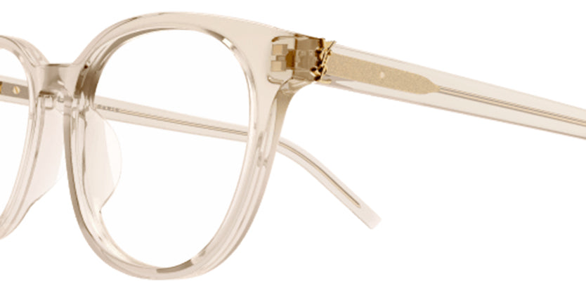 SAINT LAURENT SLM111 003 FRAME - Beige / 52 - Eyeglasses
