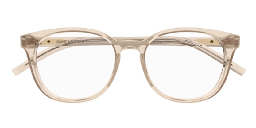 SAINT LAURENT SLM111 003 FRAME - Beige / 52 - Eyeglasses