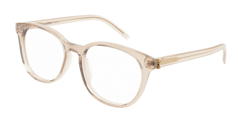 SAINT LAURENT SLM111 003 FRAME - Beige / 52 - Eyeglasses