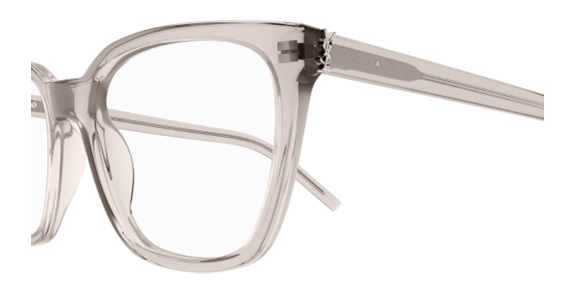 SAINT LAURENT SLM129 005 FRAME - Gray / 54 - Eyeglasses