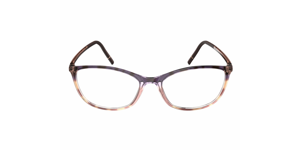 Silhouette 1617/75 Purple Brown Gradient eyeglasses 6030 size 52