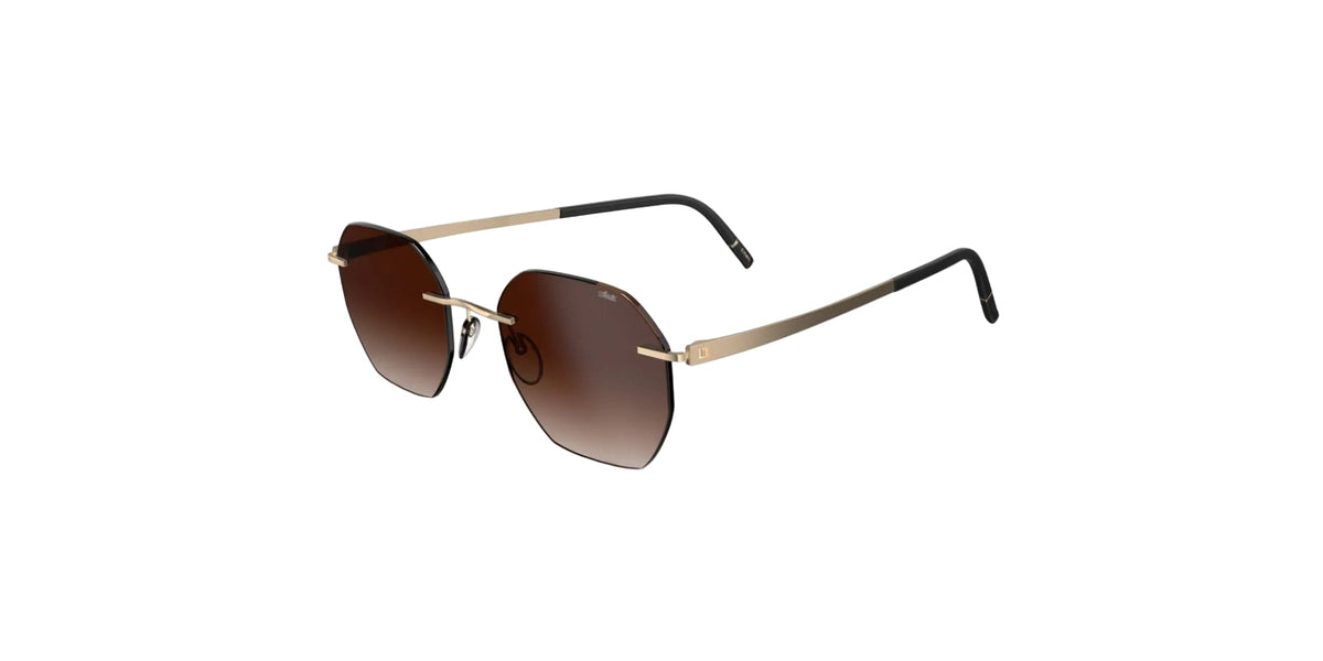 Silhouette 8748/75 Gold sunglasses 7520 size 50