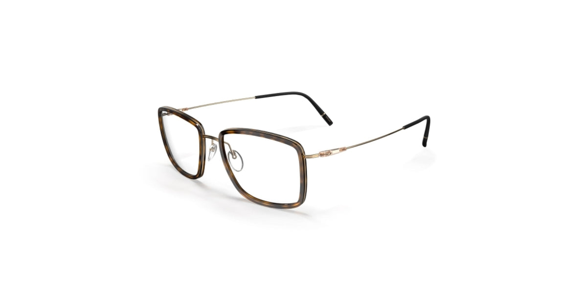 Silhouette 5580/75 Havana Brown & Gold eyeglasses 7530 size 52