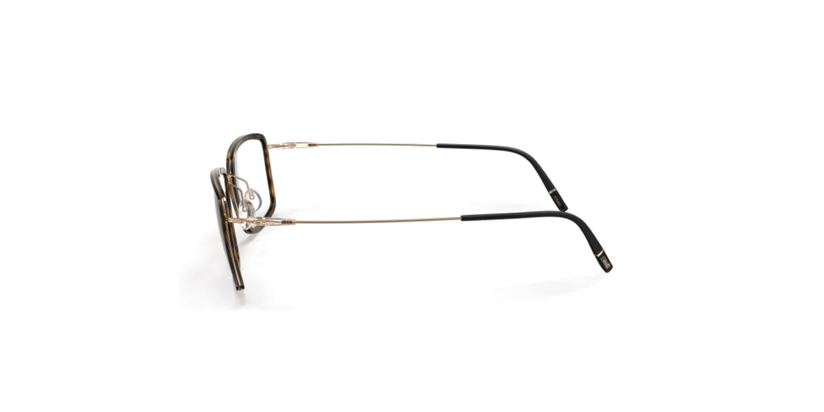 Silhouette 5580/75 Havana Brown & Gold eyeglasses 7530 size 52